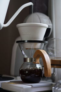 Close-up of coffee cup