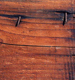 Full frame shot of wooden wall