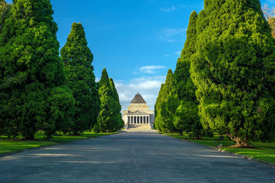 View of historical building against sky