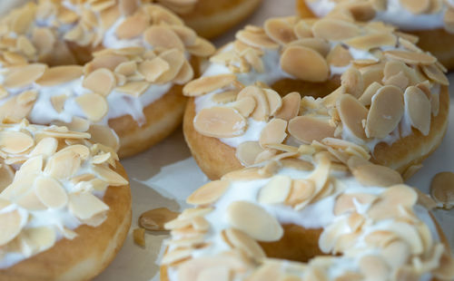 Close-up of bread on table