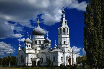 Low angle view of cathedral against sky