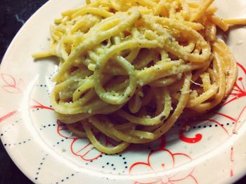 Close-up of food in plate