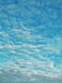 Low angle view of blue sky