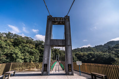 View of bridge against sky