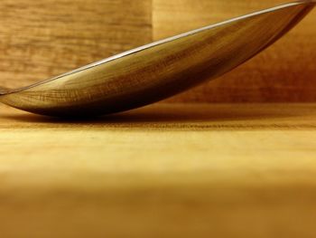 Close-up of spoon in kitchen