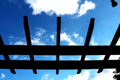 Low angle view of cloudy sky