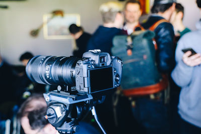 People photographing