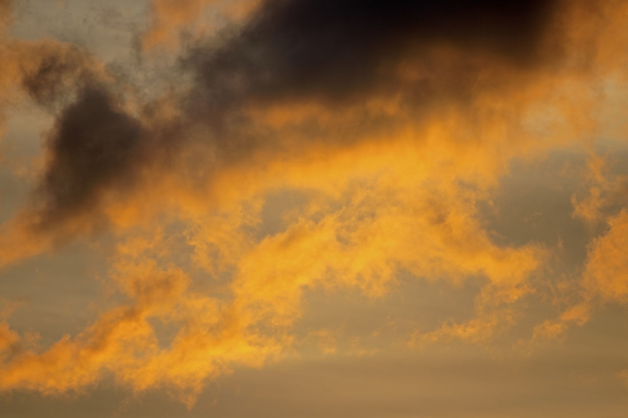 LOW ANGLE VIEW OF DRAMATIC SKY DURING SUNSET