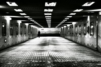 Corridor of building
