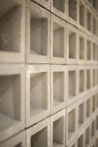 Close-up of blinds