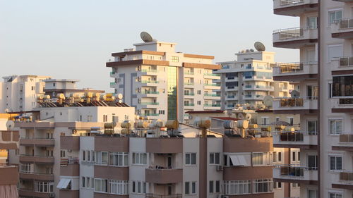 Buildings in city