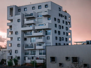 Building in a new district of bègles.