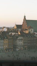 Buildings in city