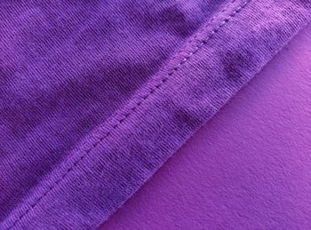 Close-up of purple textile