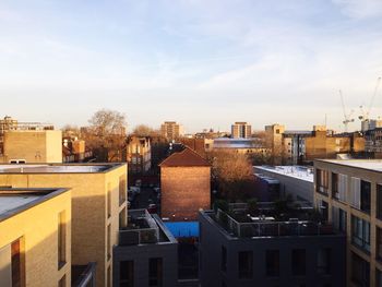 Cityscape against sky