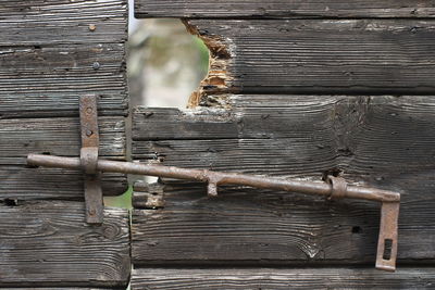 Full frame shot of rusty metal