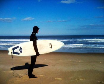People enjoying at beach