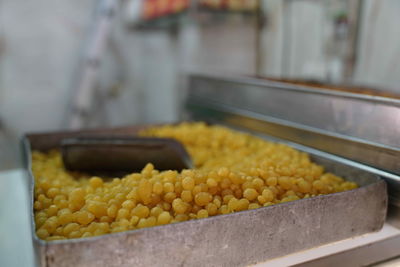 Close-up of local indian sweet