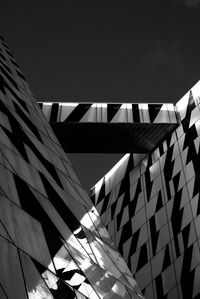 Low angle view of modern building