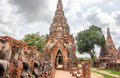 Wat chai watthanaram in ayutthaya thailand southeast asia