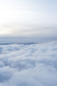 Scenic view of clouds in sky