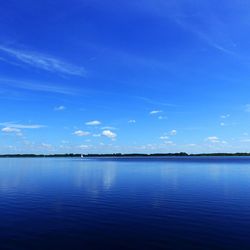 Scenic view of calm lake