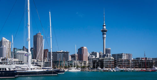 View of city at waterfront