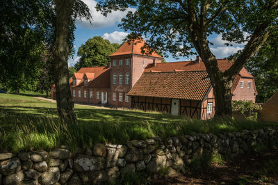 Main building at manor house hald hovedgaard