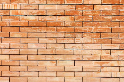 Full frame shot of brick wall