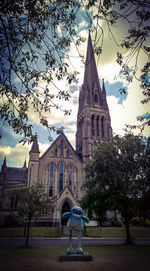 Exterior of church against sky