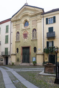 Facade of building