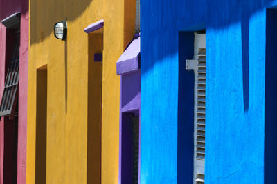 Close-up of multi colored wall