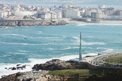 View of cityscape with waterfront