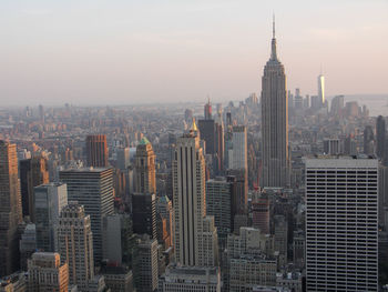 Aerial view of a city