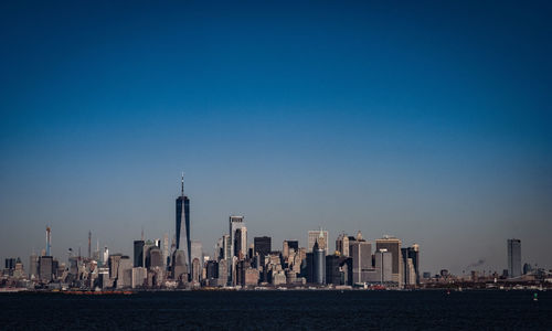 Lower manhattan skyline - new york city