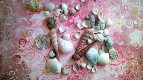 Close up of objects on wall