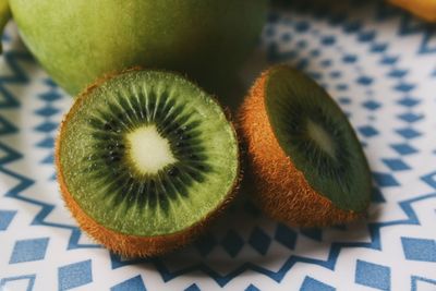 Close-up of bananas on table