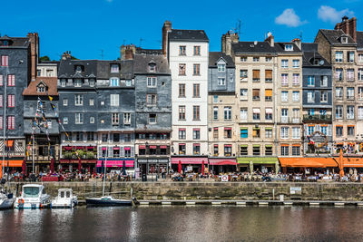 Buildings at waterfront