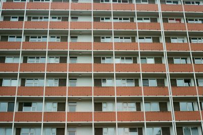 Full frame shot of residential building