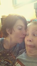 Portrait of young woman