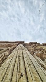 Railroad tracks against sky