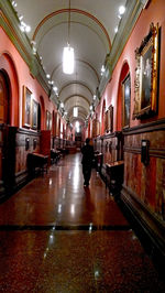 Corridor of building