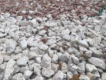 Full frame shot of stones