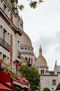Low angle view of building against sky