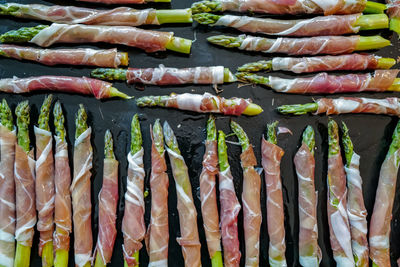 Vegetables for sale at market stall