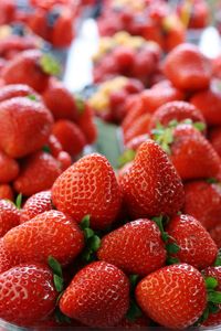 Close-up of strawberries