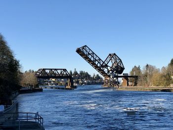 Salmon bay bridge