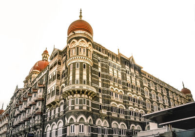Low angle view of historical building against sky