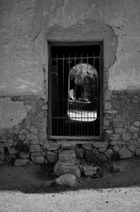 Window of old building