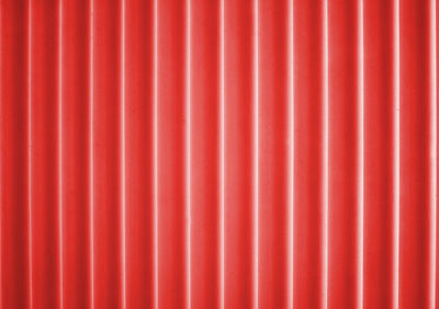 Full frame shot of red wall